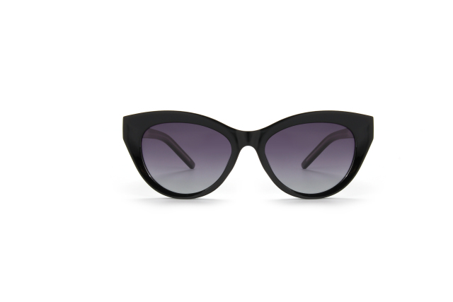 RIANOVA cat's eye polarized sunglasses Women's mirror leg pin sunglasses 8019