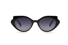 LEKE Polarized sunglasses Oval frame solid color simple sunglasses 19025