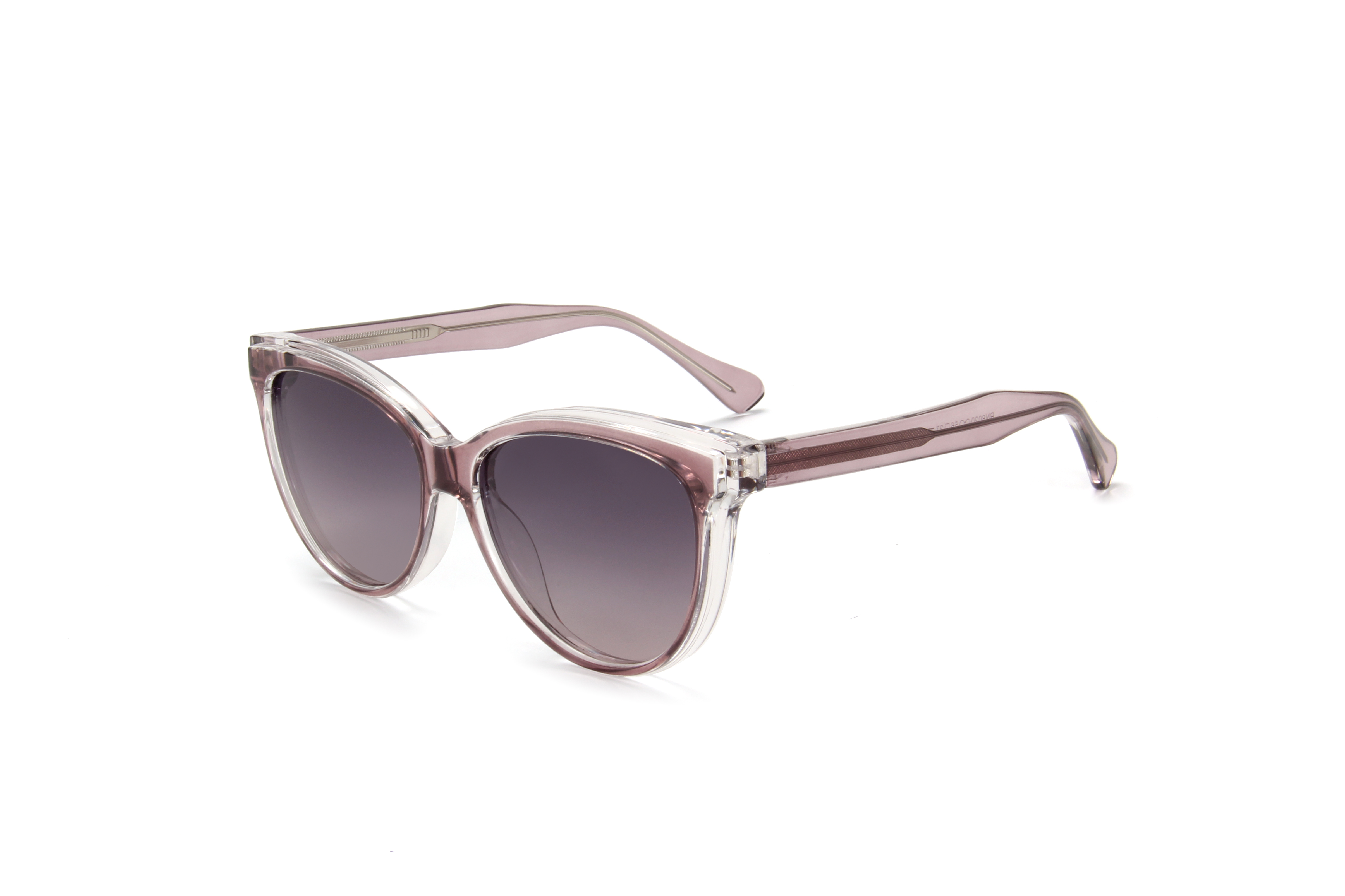 RIANOVA Polarized sunglasses Women's Half Round Mirror Leg Insert Sunglasses 8020