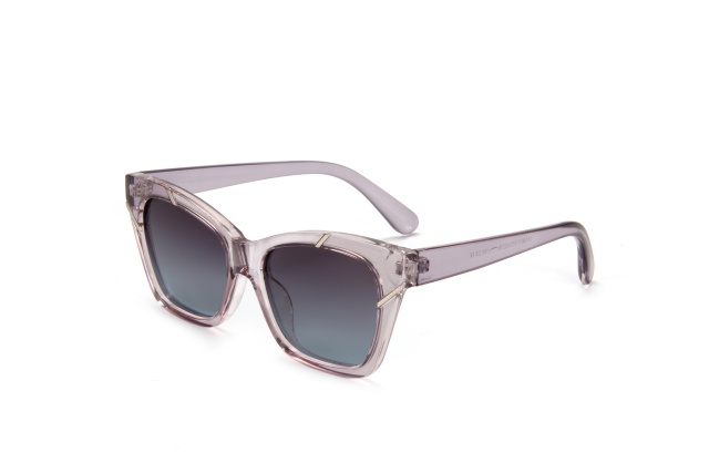 LEKE Polarized sunglasses Square frame solid color simple sunglasses 18617