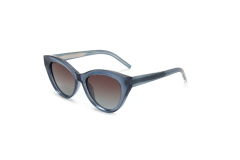 RIANOVA cat's eye polarized sunglasses Women's mirror leg pin sunglasses 8019