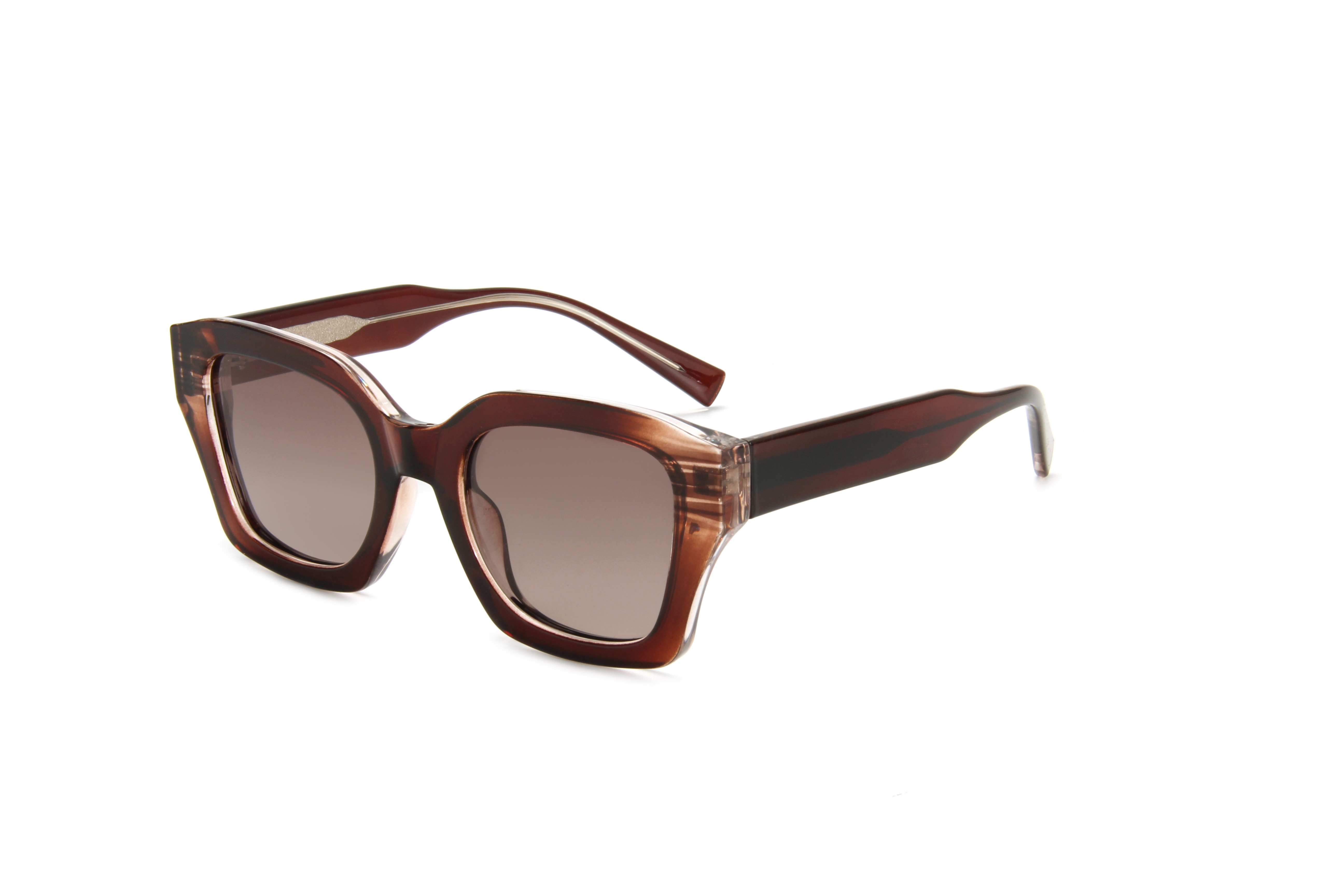 RIANOVA polarized sunglasses Women's mirror leg pin sunglasses 8025