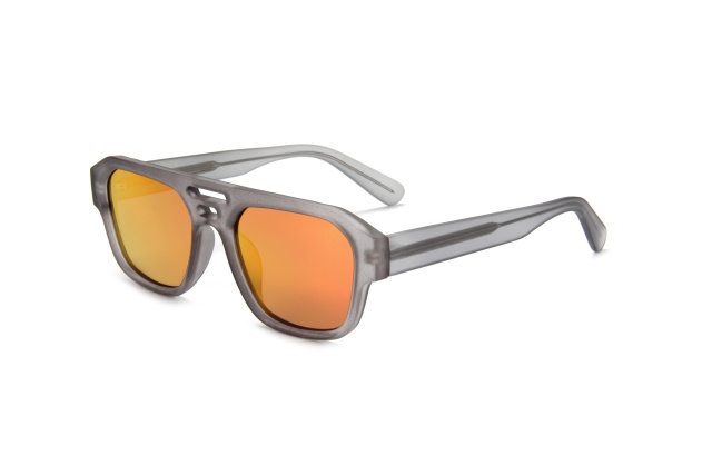 RIANOVA polarized sunglasses mirror leg pin drive sunglasses for women 4001