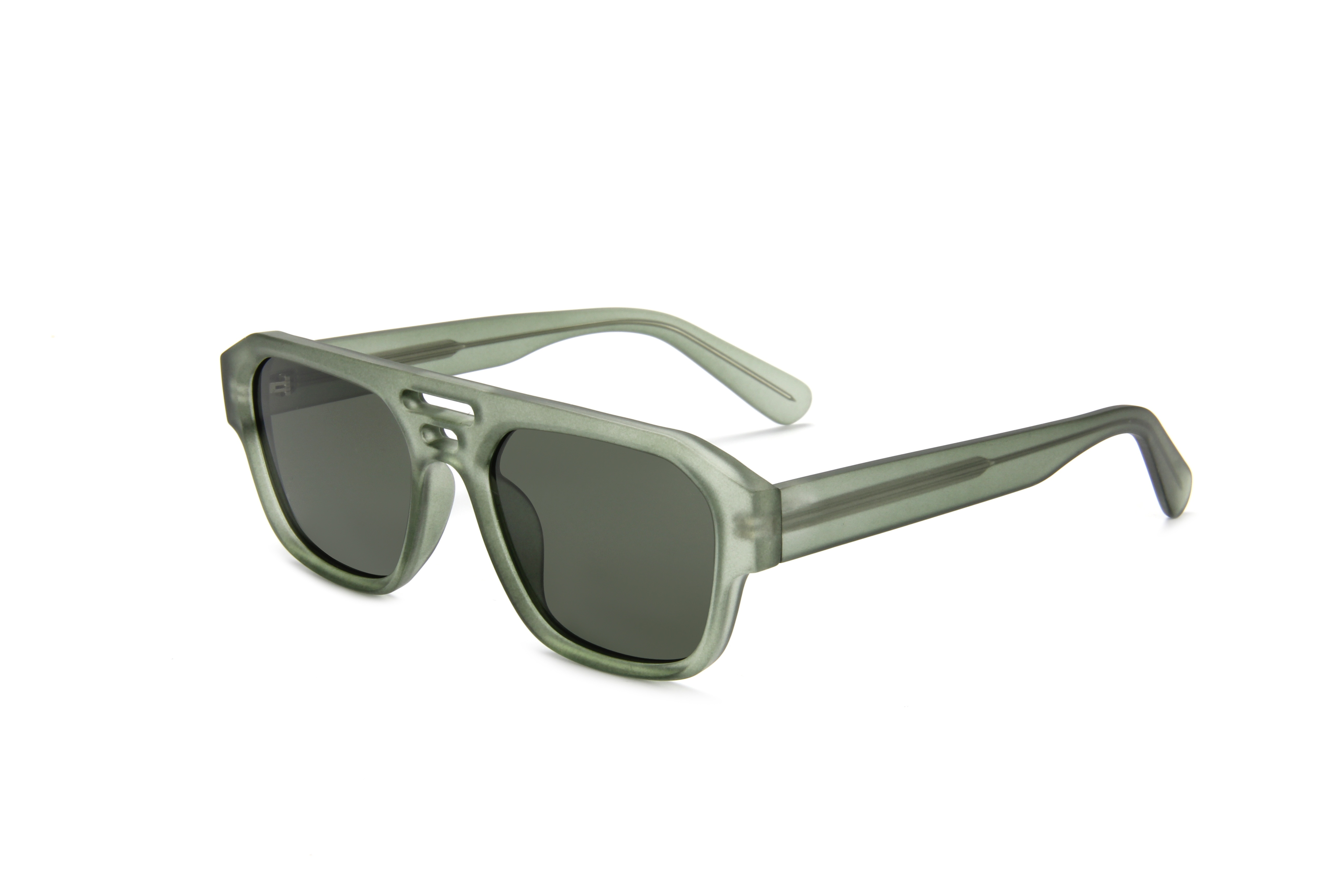 RIANOVA polarized sunglasses mirror leg pin drive sunglasses for women 4001