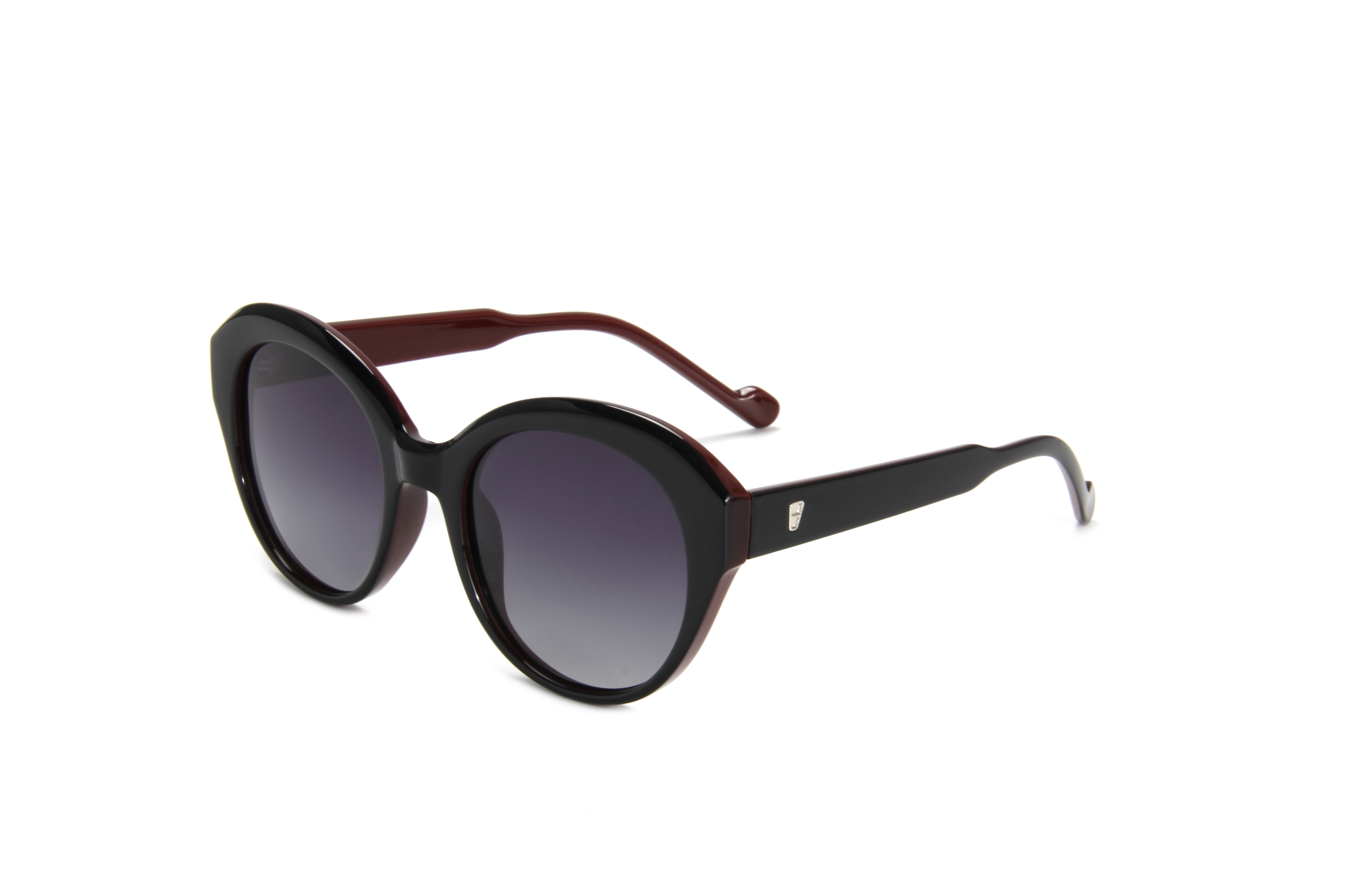RIANOVA round frame polarized sunglasses Elegant Sunglasses Outdoor travel for women 26027