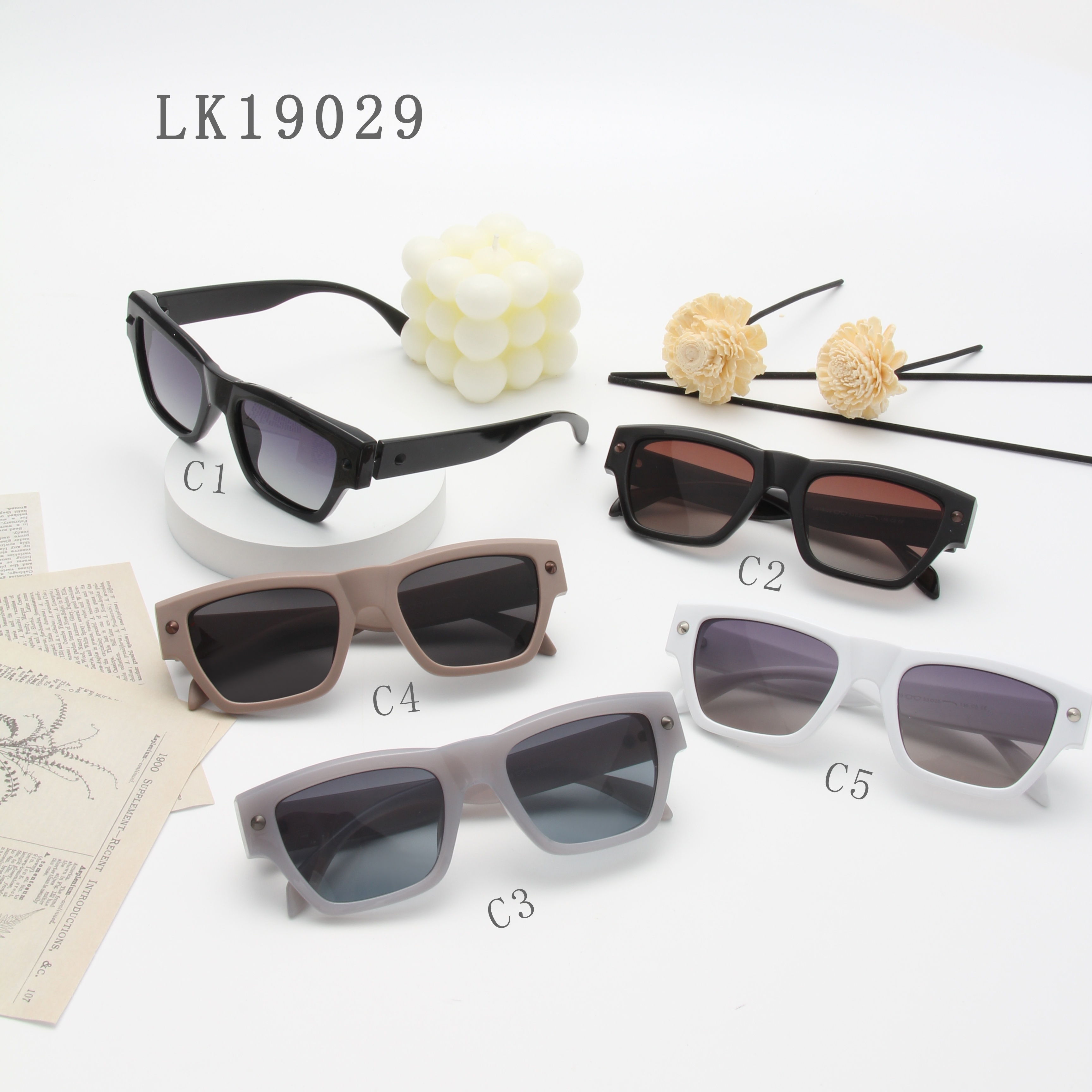 RIANOVA polarized sunglasses Stylish simplicity sunglasses 19029