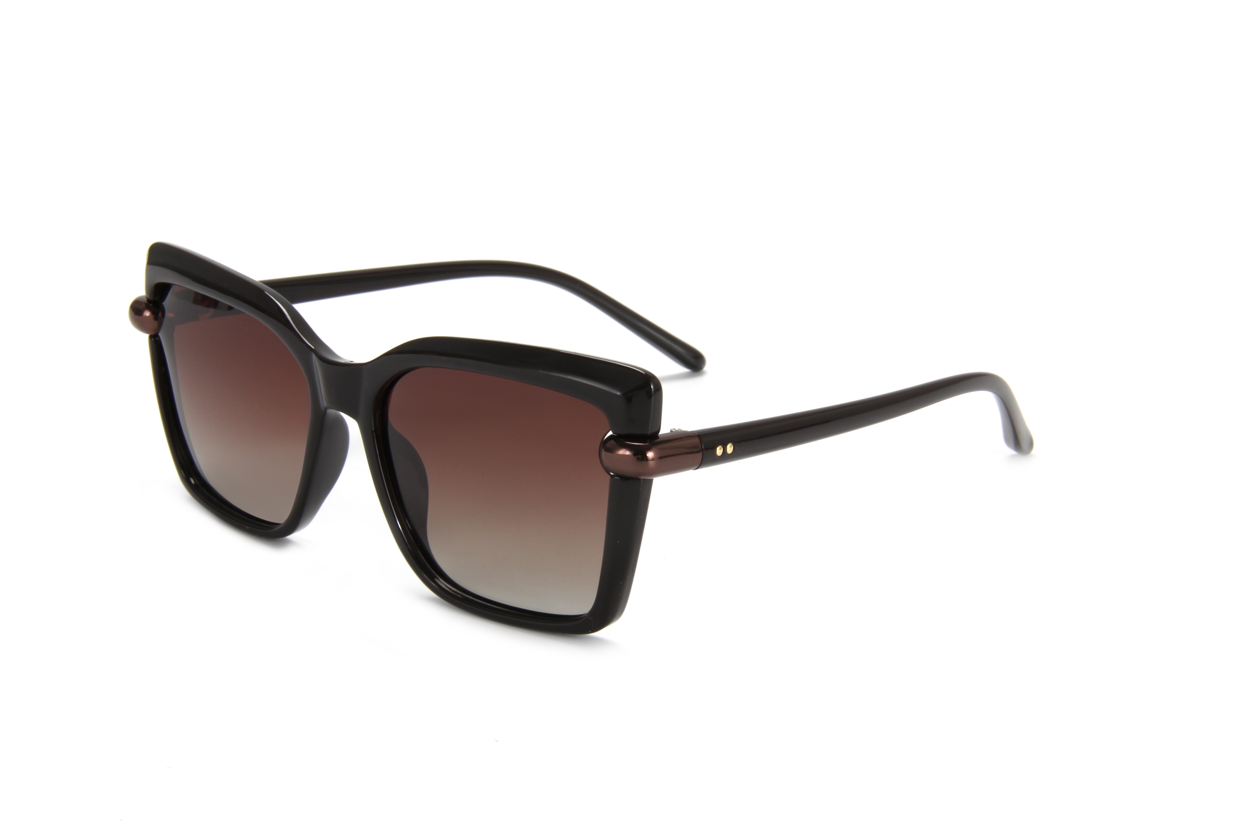 RIANOVA PC polarized sunglasses cat eyes Stylish simplicity sunglasses 26016