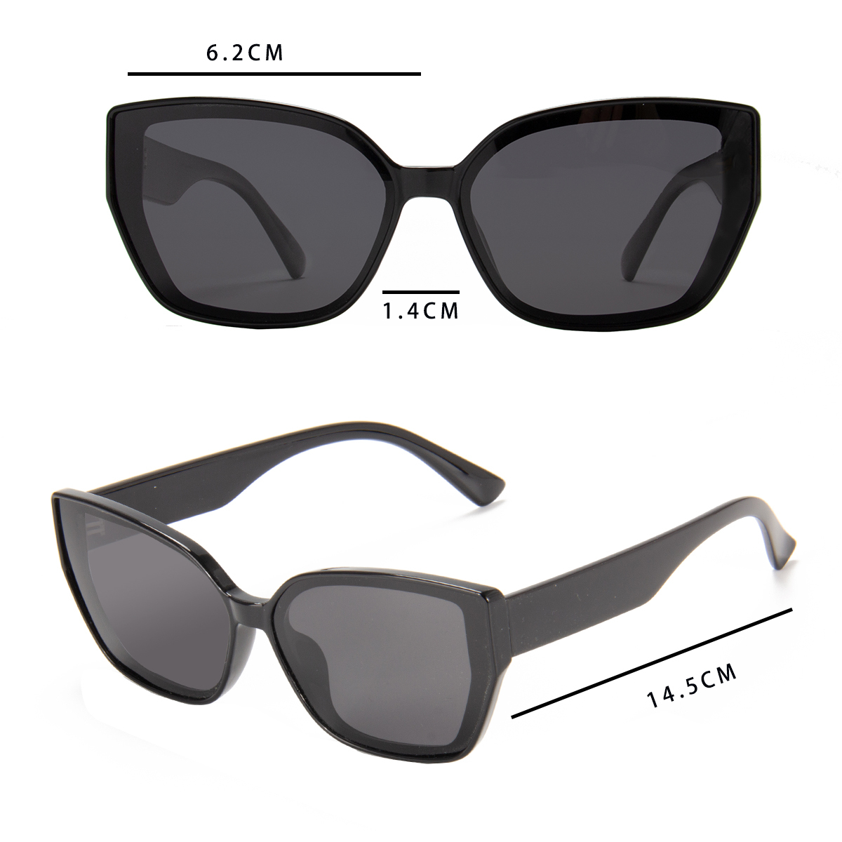 LEKE UV polarized sunglasses, fashionable sunglasses 14012