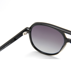 RIANOVA polarized sunglasses mirror leg pin drive sunglasses for women 4003