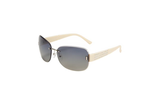 RIANOVA Curved lenses polarized sunglasses Borderless sunglasses 6048
