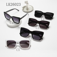 LEKE UV Protective Polarized Sunglasses fashion square frame Sunglasses 26023