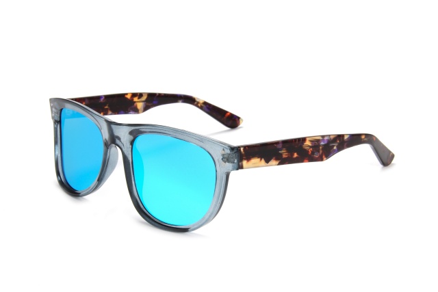 RIANOVA Curved lenses polarized sunglasses Fashion Accessories leg pin drive sunglasses for women 4010
