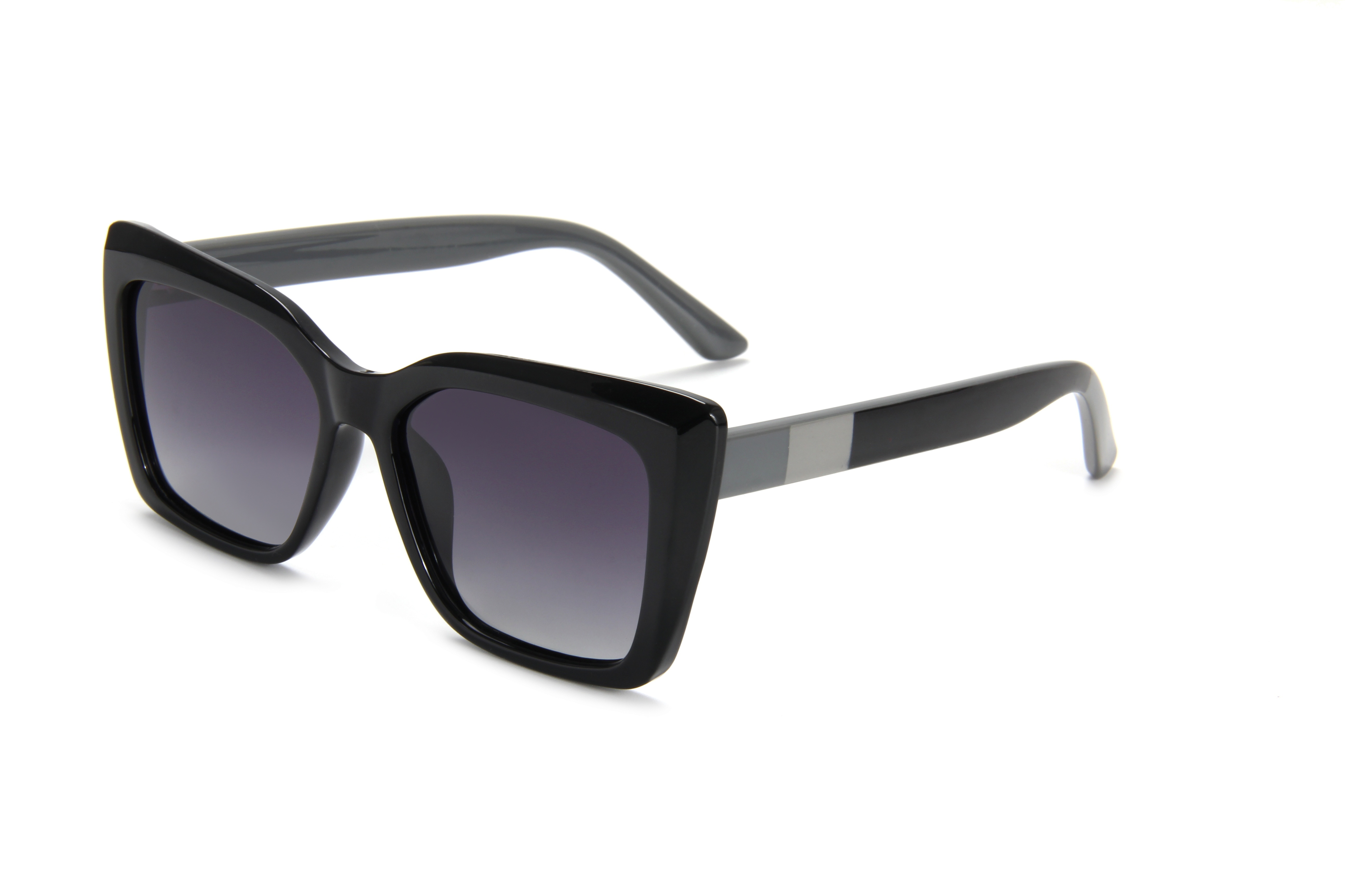LEKE UV Protective Polarized Sunglasses fashion square frame Sunglasses 26023
