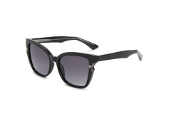 RIANOVA cat eye polarized sunglasses Diamond inlay Women's glasses Leg Pins 7014