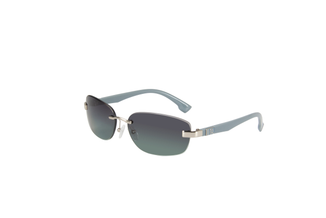 RIANOVA Curved lenses nylon polarized Borderless sunglasses Fashion Accessories  6049