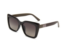 LEKE UV Protective Polarized Sunglasses fashion square frame Sunglasses 26023