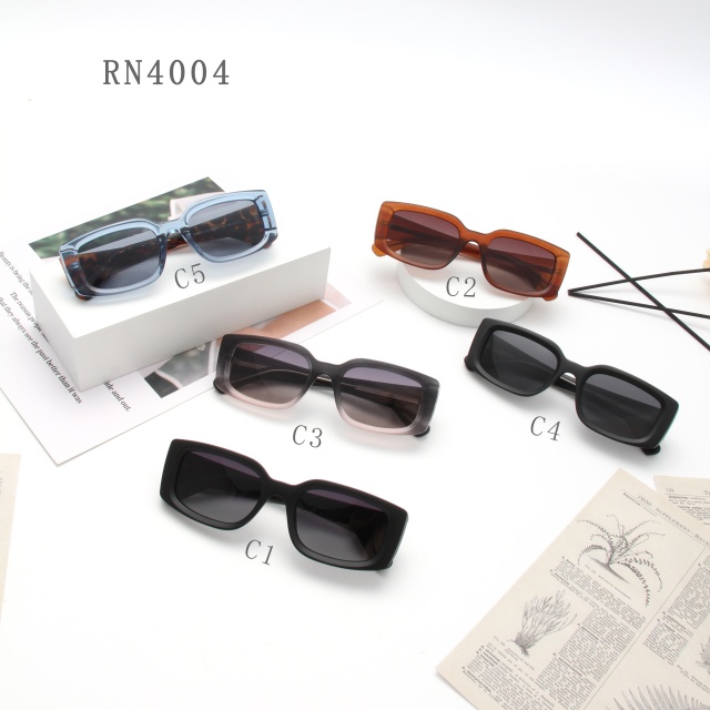 RIANOVA polarized sunglasses mirror leg pin drive sunglasses for women 4004