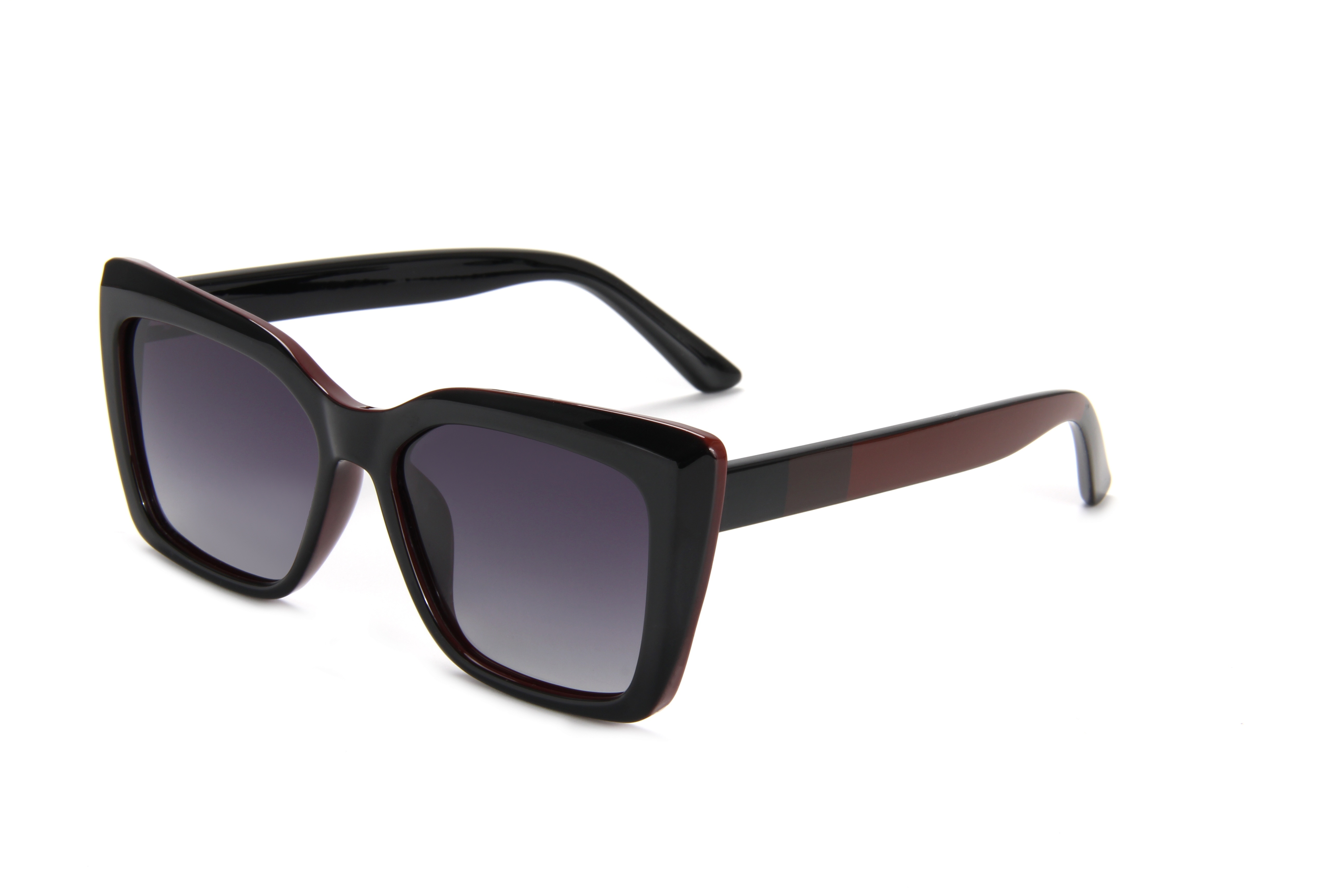LEKE UV Protective Polarized Sunglasses fashion square frame Sunglasses 26023