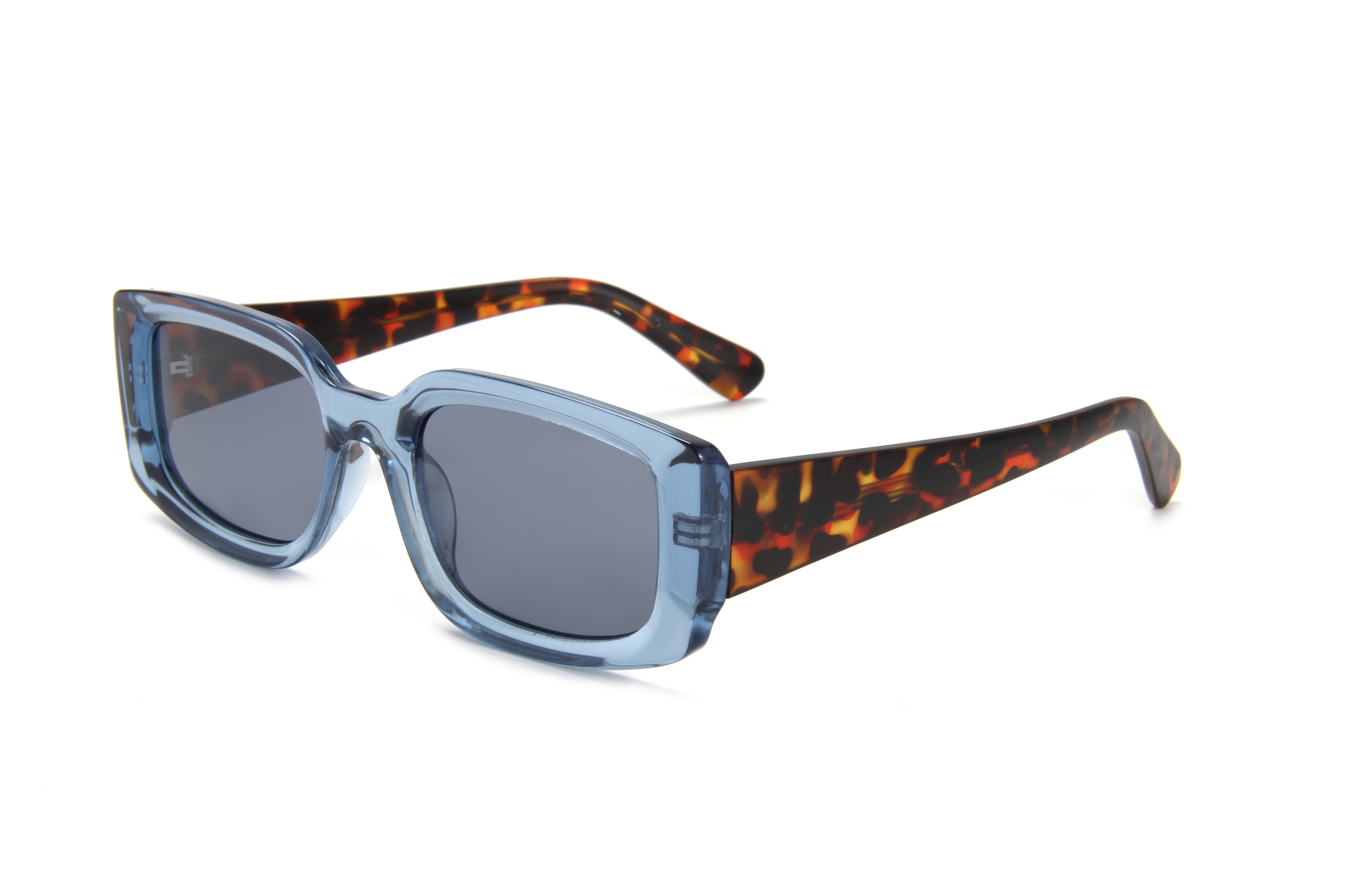 RIANOVA polarized sunglasses mirror leg pin drive sunglasses for women 4004