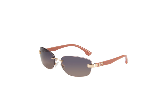 RIANOVA Curved lenses nylon polarized Borderless sunglasses Fashion Accessories  6049