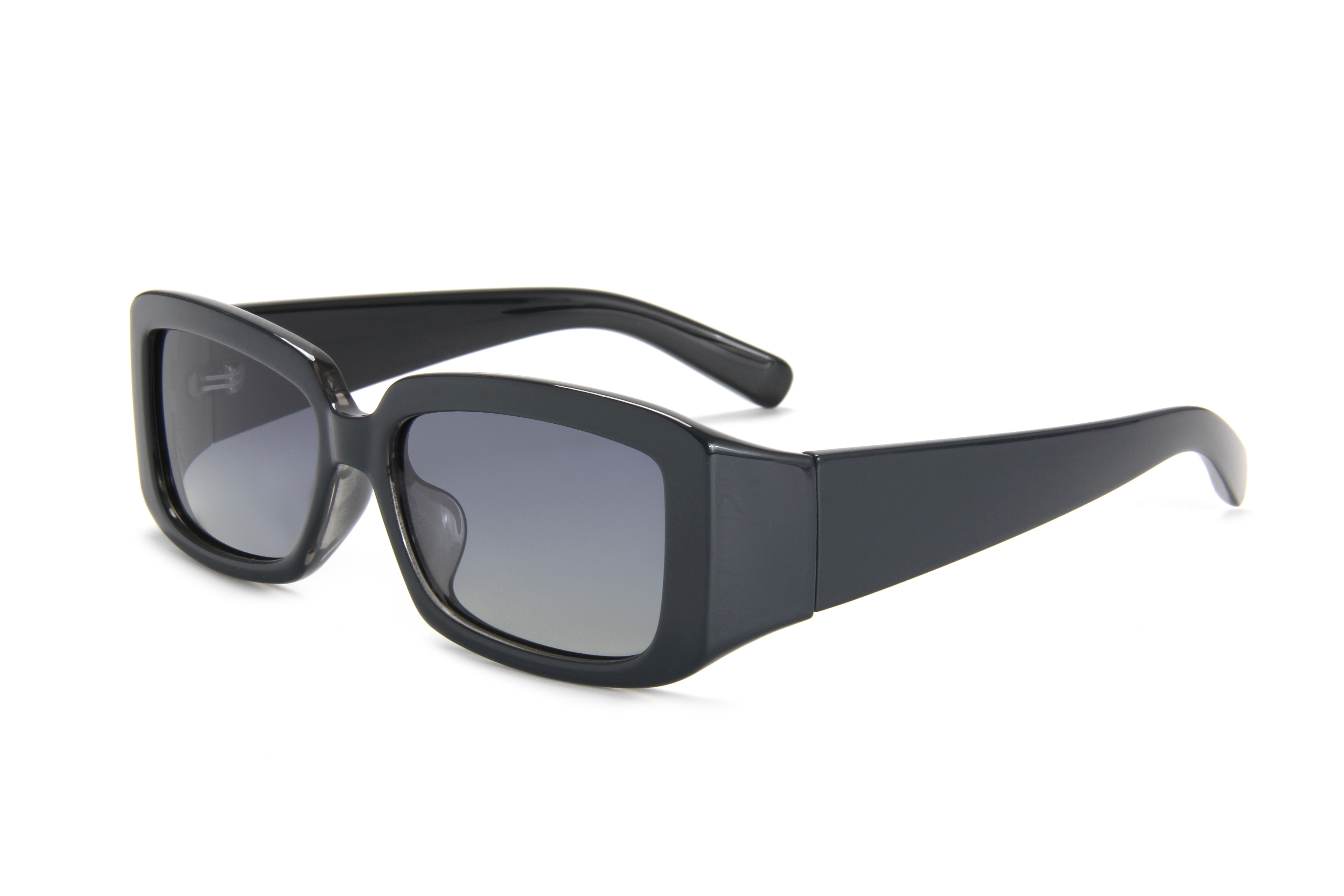 LEKE UV Protective Polarized Sunglasses fashion square frame Sunglasses 19028