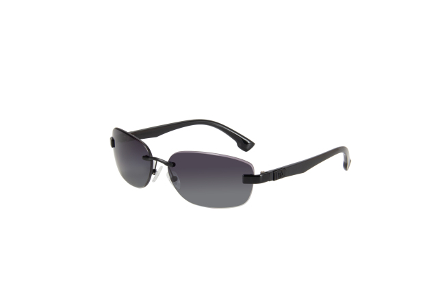 RIANOVA Curved lenses nylon polarized Borderless sunglasses Fashion Accessories  6049