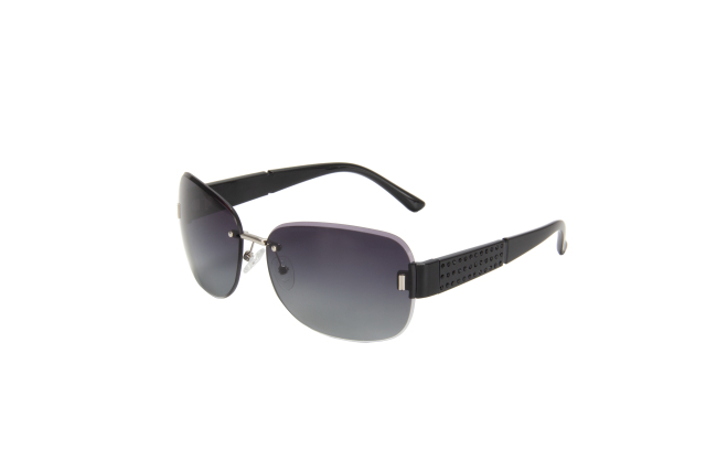 RIANOVA Curved lenses polarized sunglasses Borderless sunglasses 6048