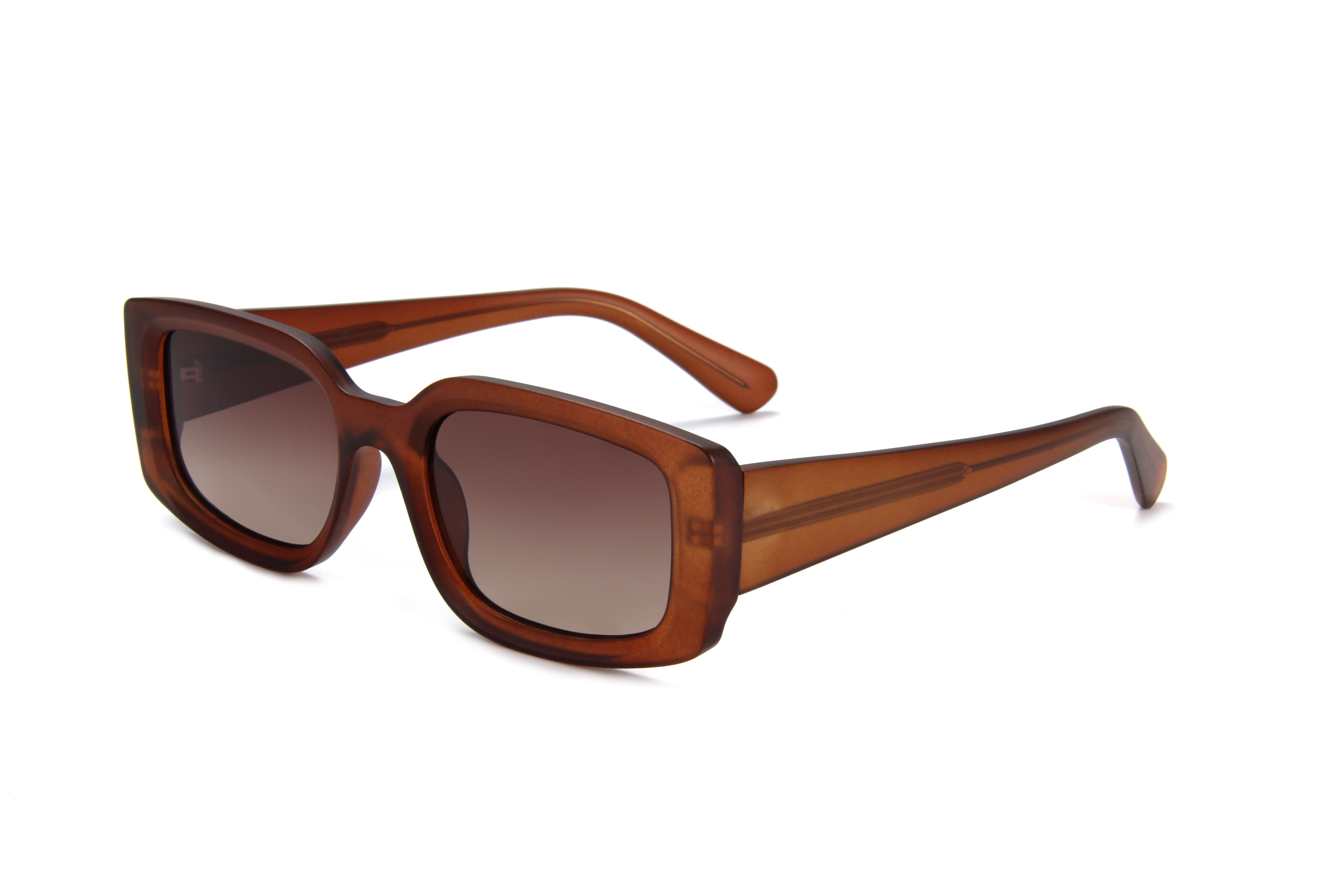 RIANOVA polarized sunglasses mirror leg pin drive sunglasses for women 4004