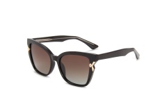 RIANOVA cat eye polarized sunglasses Diamond inlay Women's glasses Leg Pins 7014