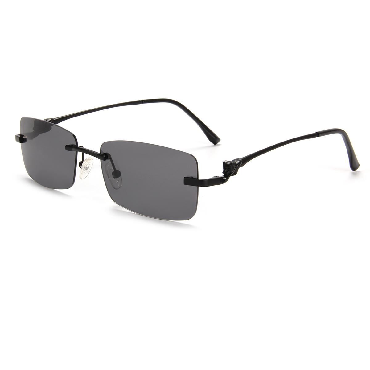 ROMONIS UV Protective Borderless fashionable sunglasses with nylon polarized lenses man women 0681