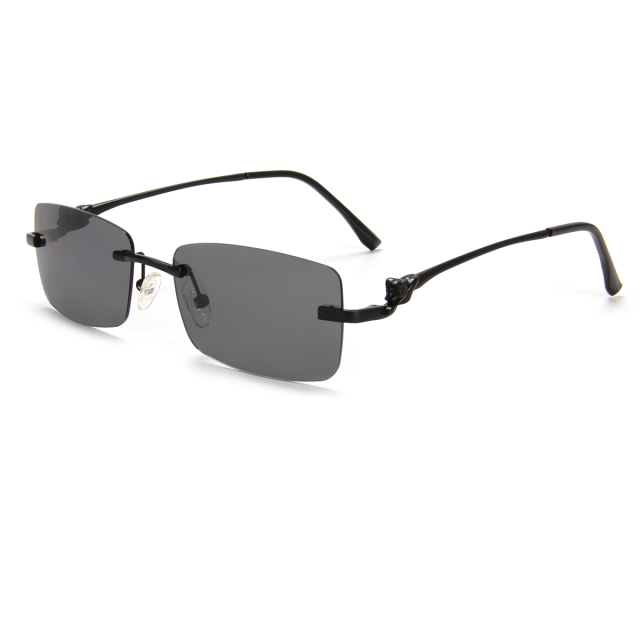 ROMONIS UV Protective Borderless fashionable sunglasses with nylon polarized lenses man women 0681