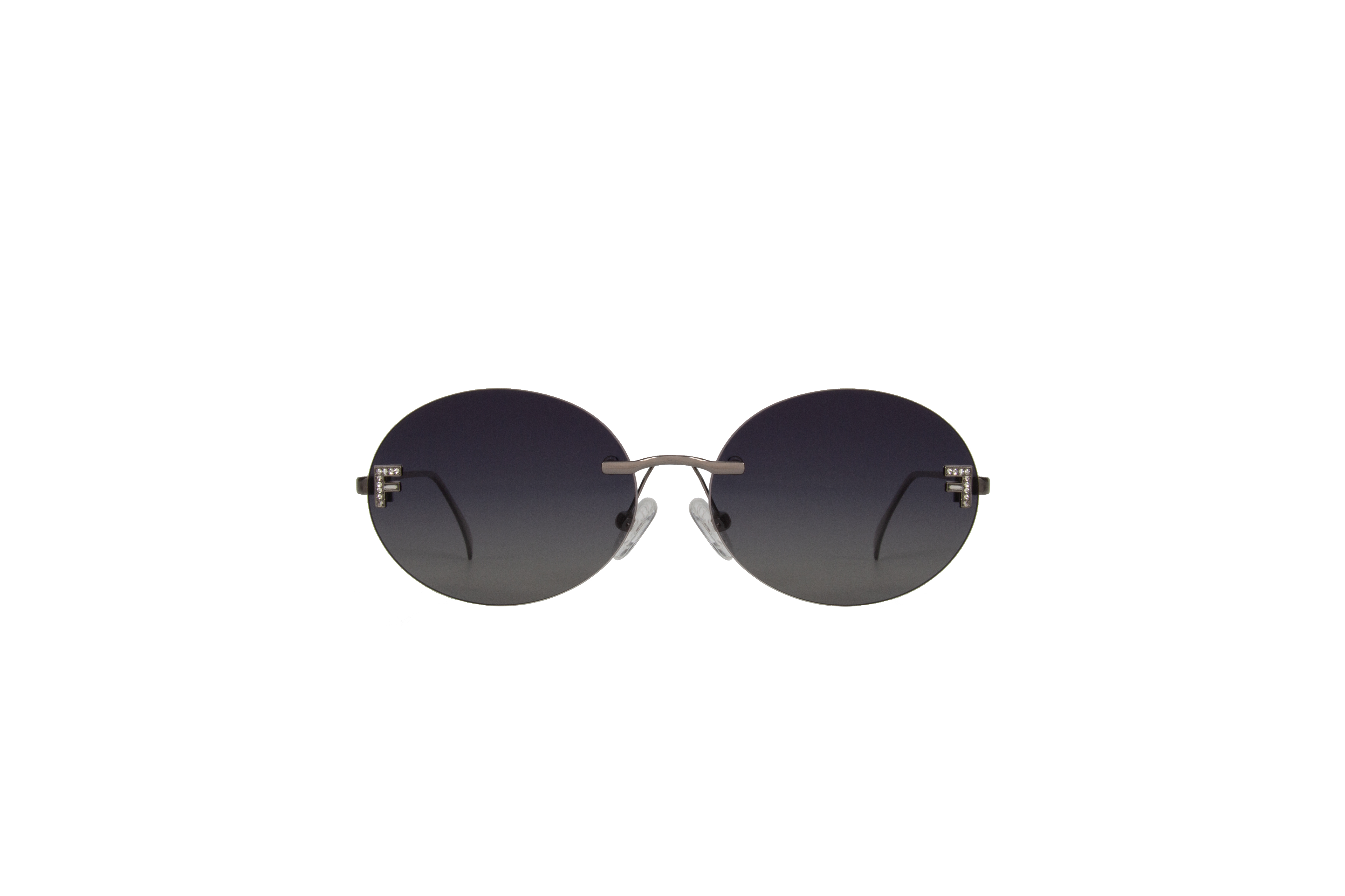 RIANOVA Lens beveled edges nylon polarized Borderless sunglasses Color changing lenses Fashion Accessories 6063