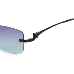 ROMONIS UV Protective Borderless fashionable sunglasses with nylon polarized lenses man women 0681