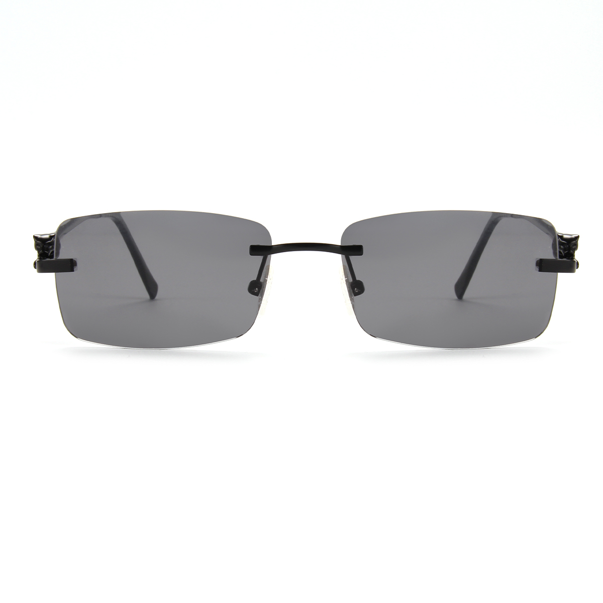 ROMONIS UV Protective Borderless fashionable sunglasses with nylon polarized lenses man women 0681