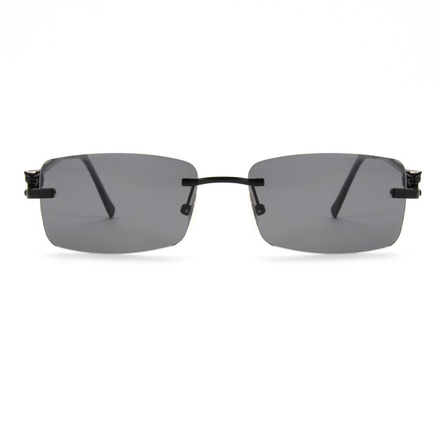 ROMONIS UV Protective Borderless fashionable sunglasses with nylon polarized lenses man women 0681