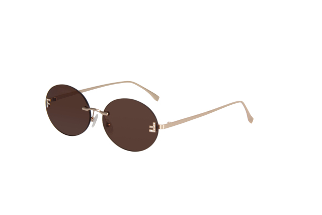 RIANOVA Lens beveled edges nylon polarized Borderless sunglasses Color changing lenses Fashion Accessories 6063