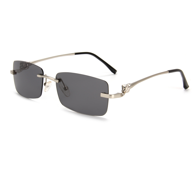 ROMONIS UV Protective Borderless fashionable sunglasses with nylon polarized lenses man women 0681