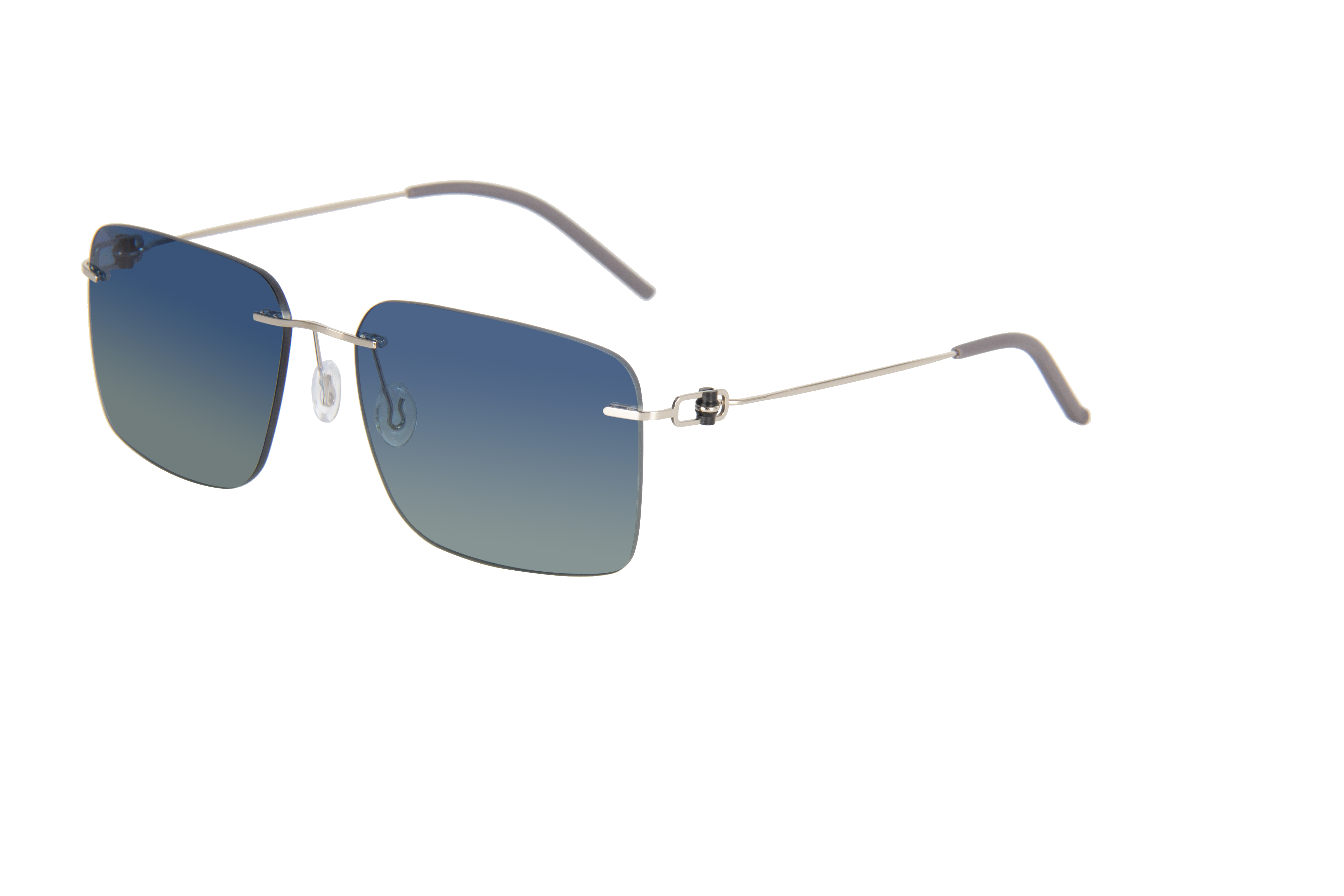 ROMONIS Borderless Sunglasses UV Protection Fashion Sunglasses Nylon Polarized Sports Men and Women 66001