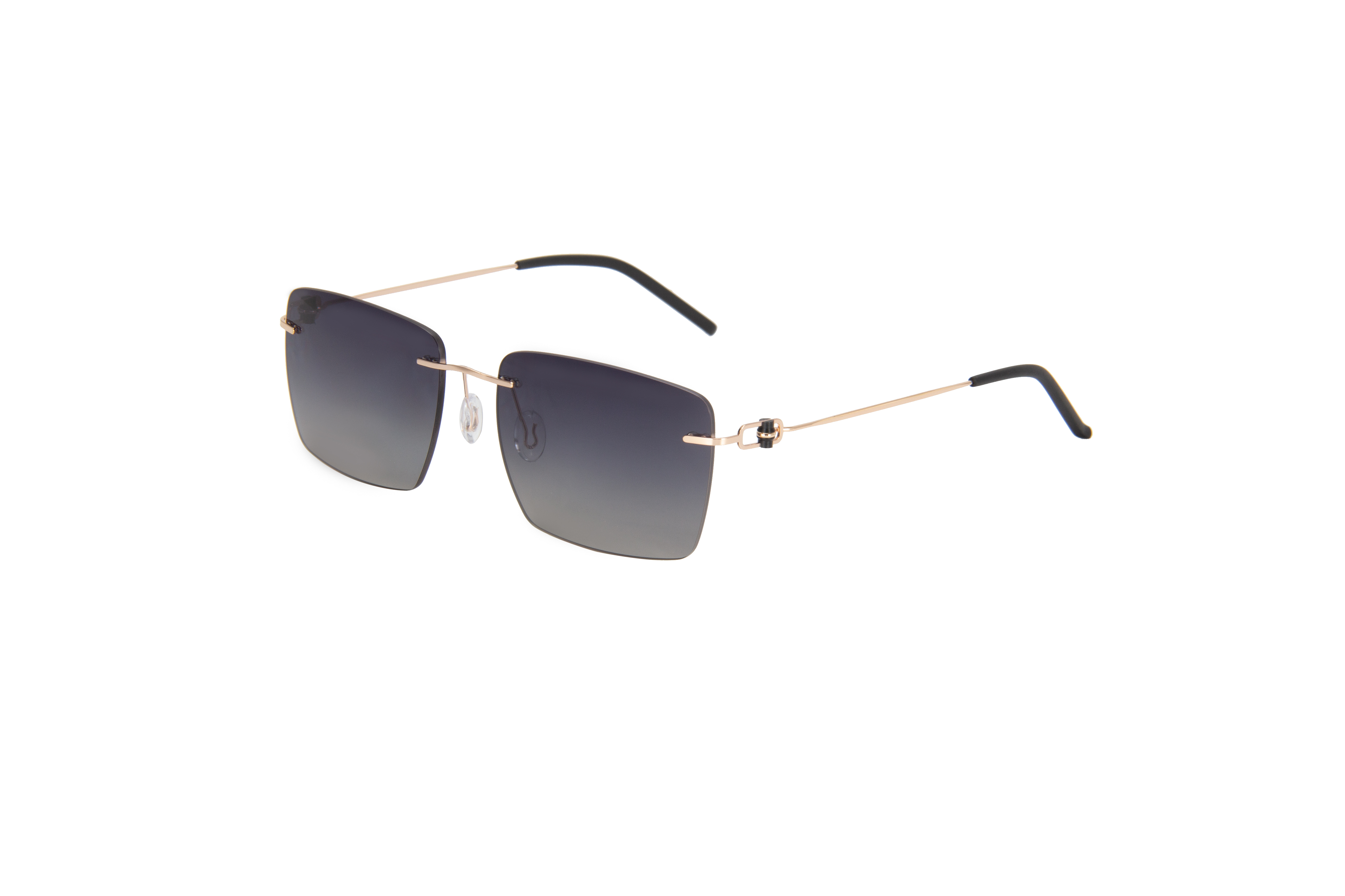 ROMONIS Borderless Sunglasses UV Protection Fashion Nylon Polarized Sports Sunglasses 66011