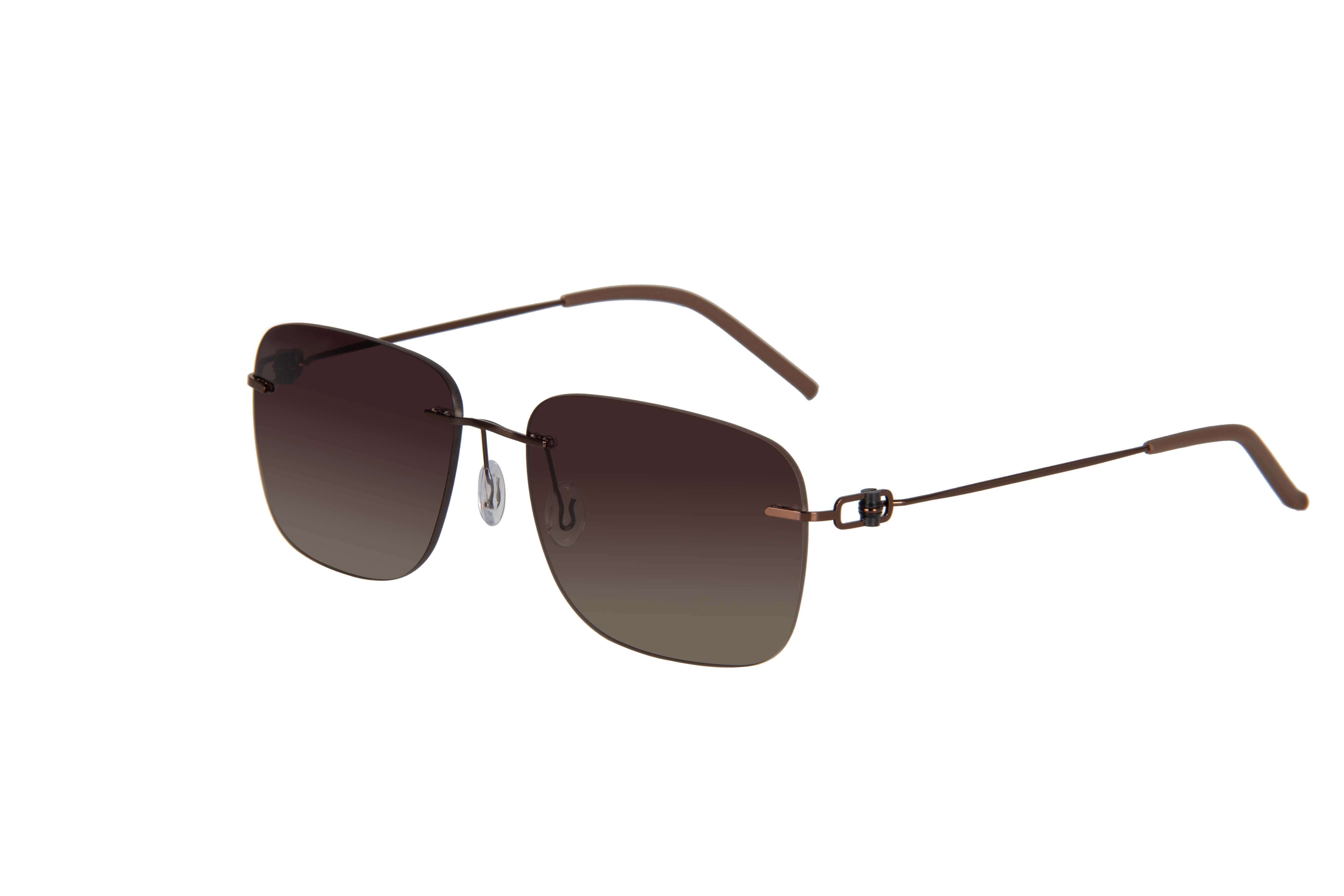 ROMONIS Borderless Sunglasses UV Protection Fashion Nylon Polarized Sports Men and Women 66002