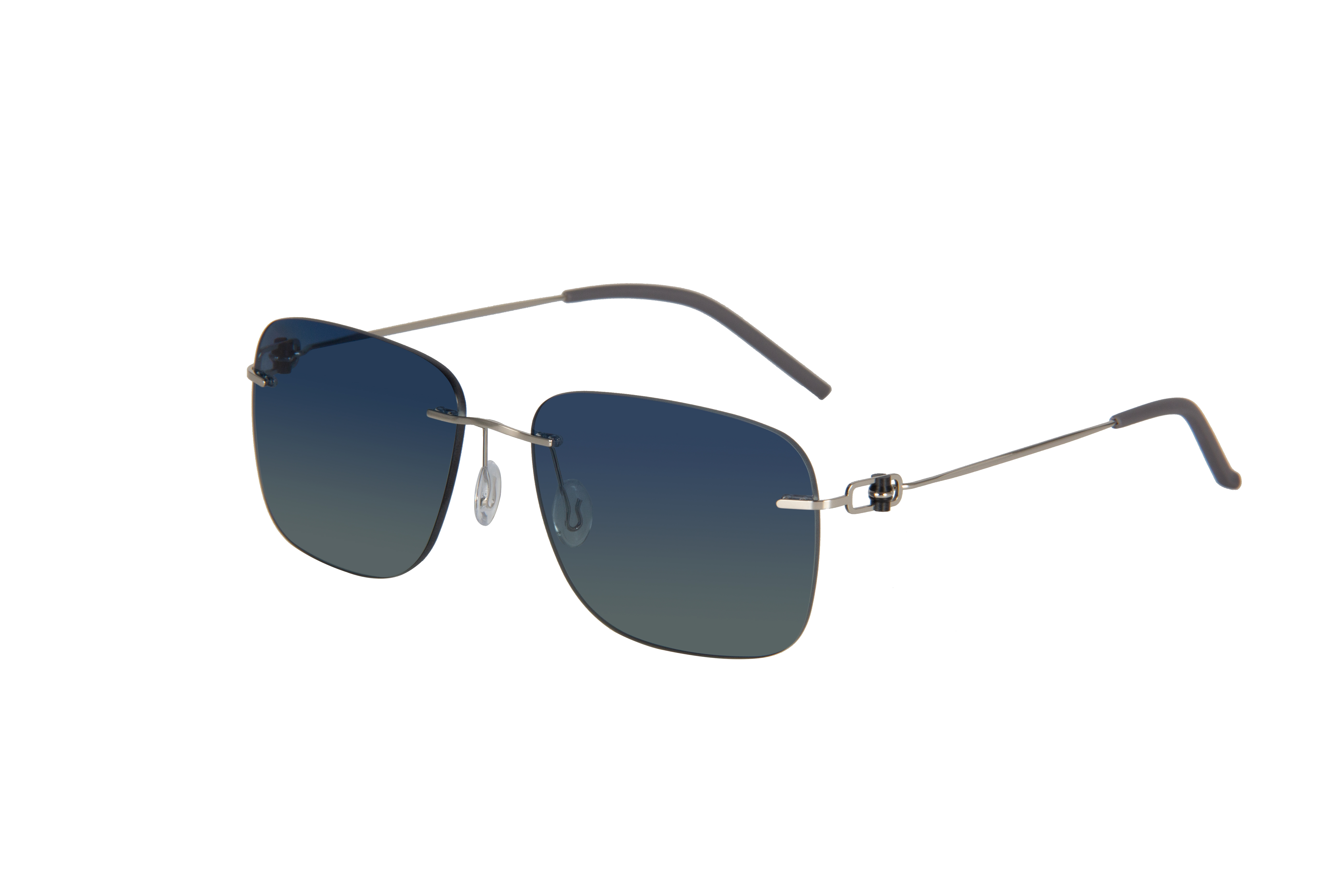 ROMONIS Borderless Sunglasses UV Protection Fashion Nylon Polarized Sports Men and Women 66002