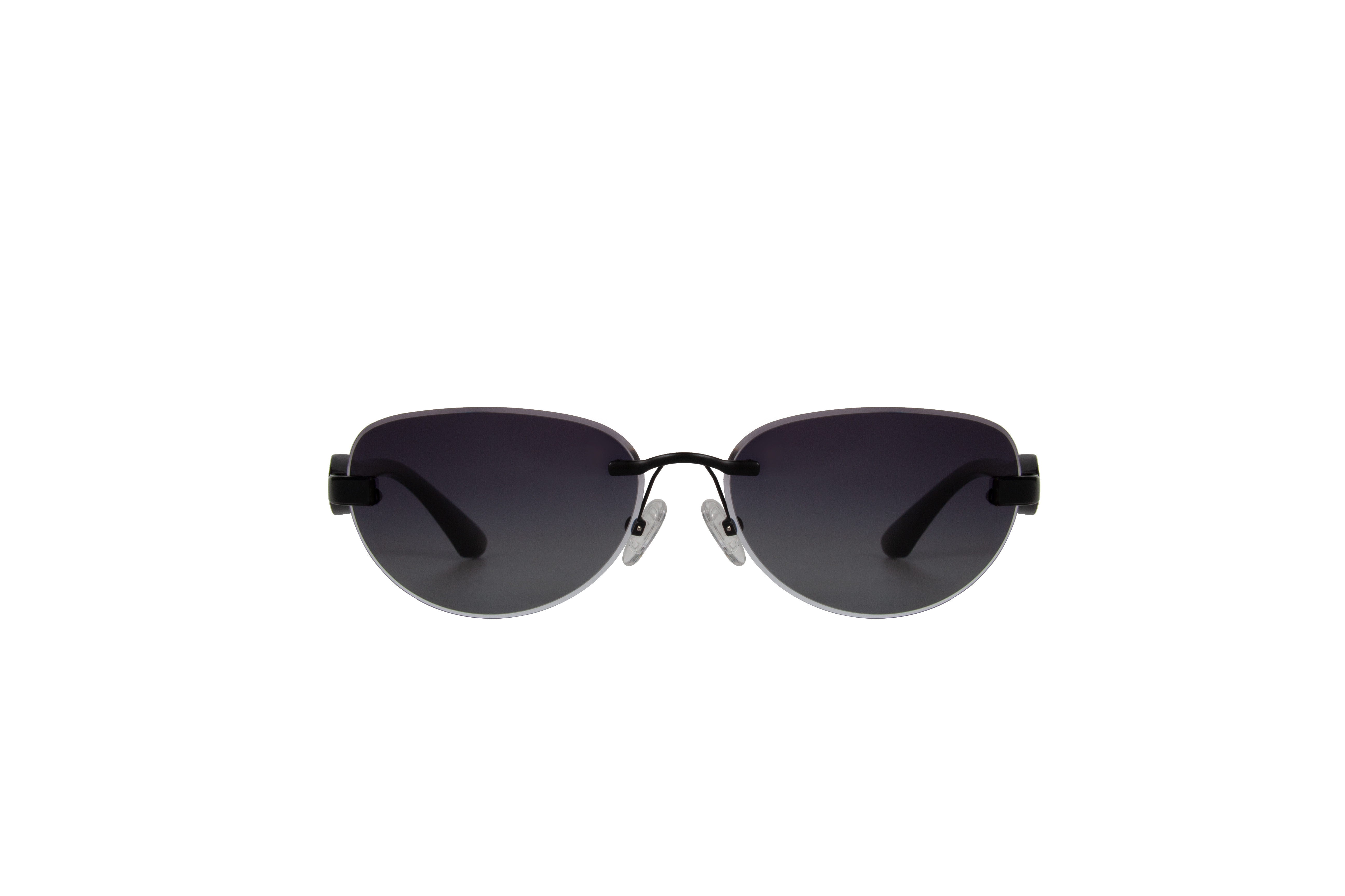 RIANOVA nylon polarized Borderless sunglasses Fashion Accessories 6050
