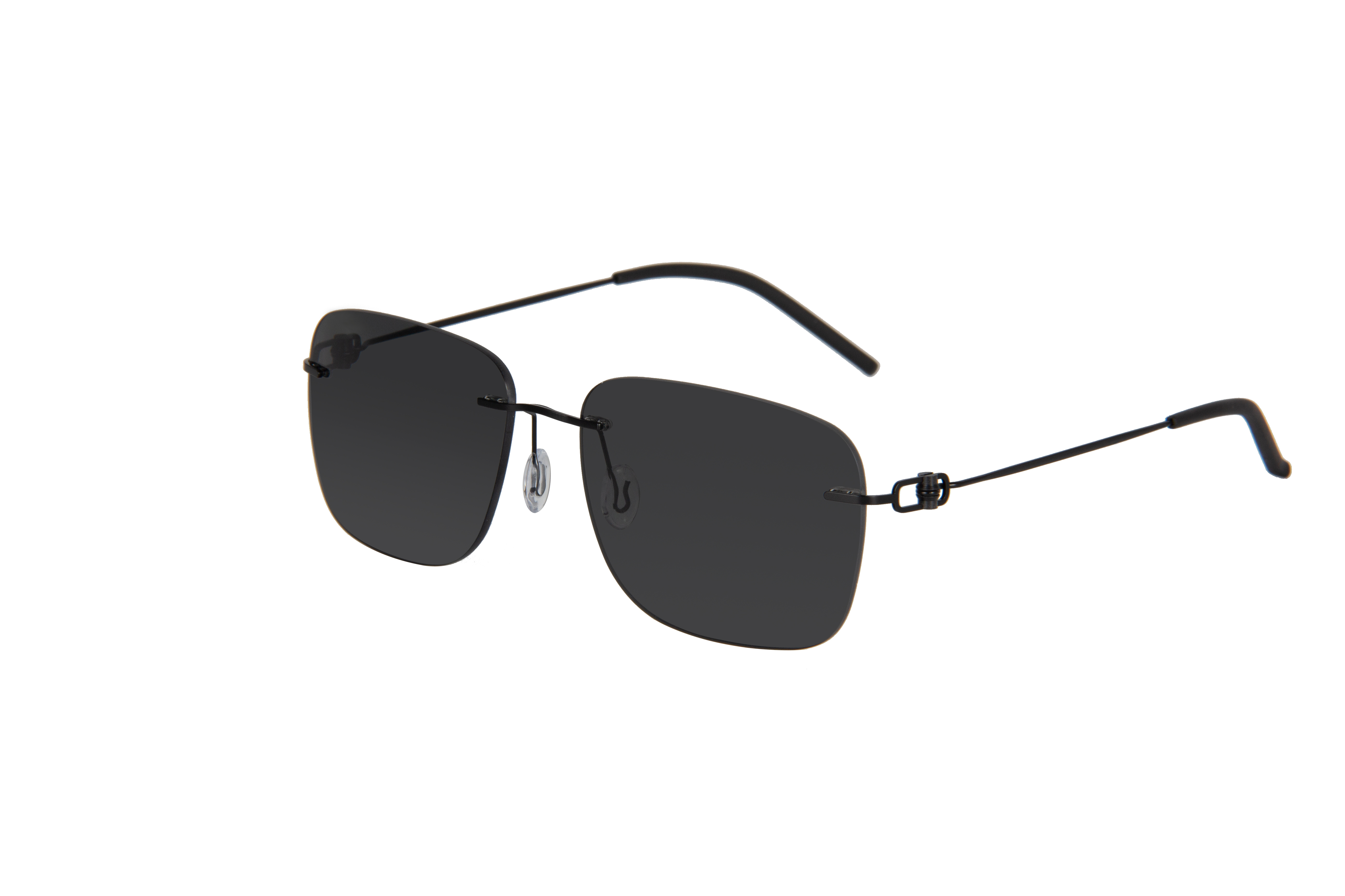ROMONIS Borderless Sunglasses UV Protection Fashion Nylon Polarized Sports Men and Women 66002