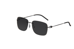 ROMONIS Borderless Sunglasses UV Protection Fashion Nylon Polarized Sports Men and Women 66002