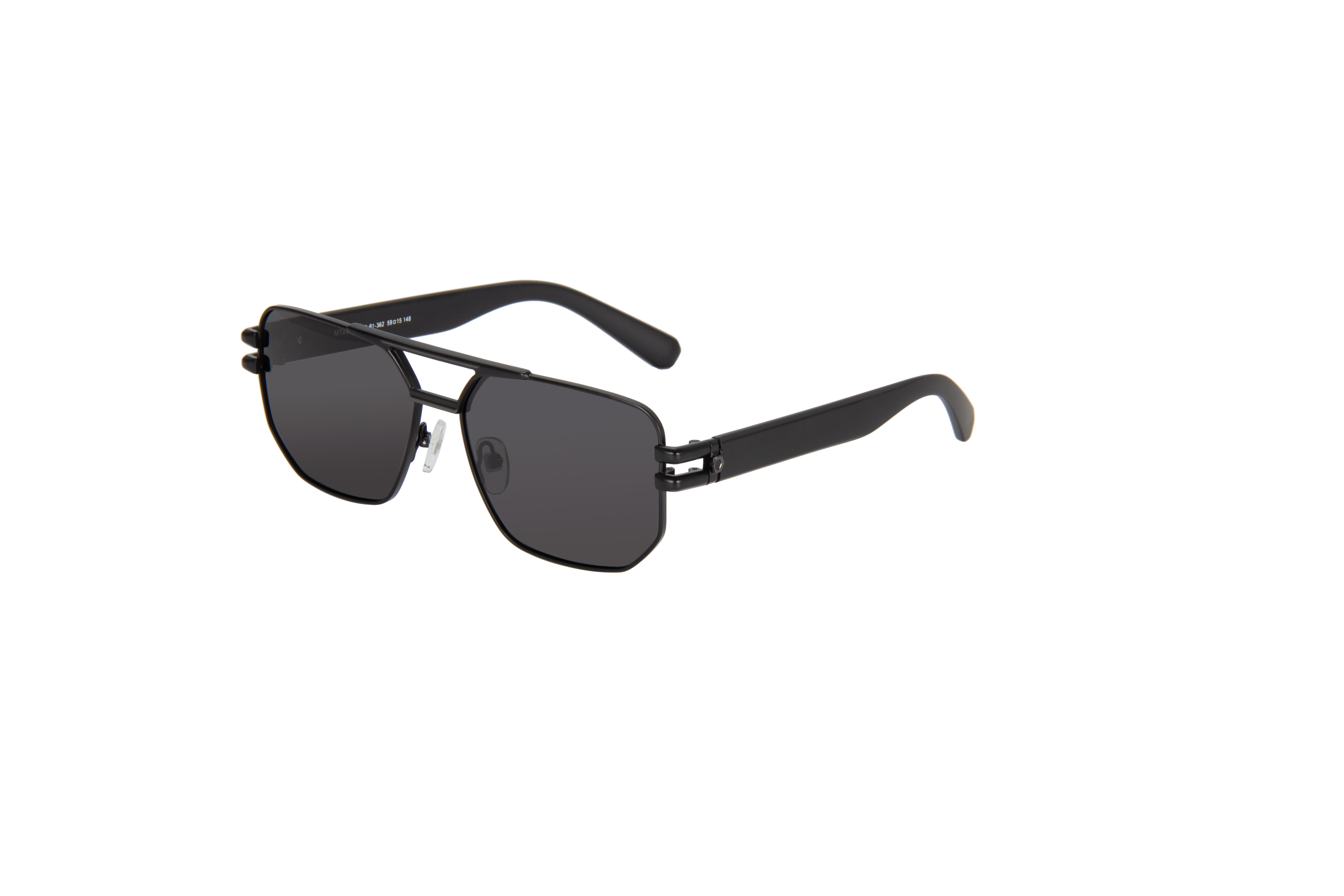 MATRIX Polarized UV Protective fashionable sunglasses Polygonal pilot sunglasses sunglasses for man 8841