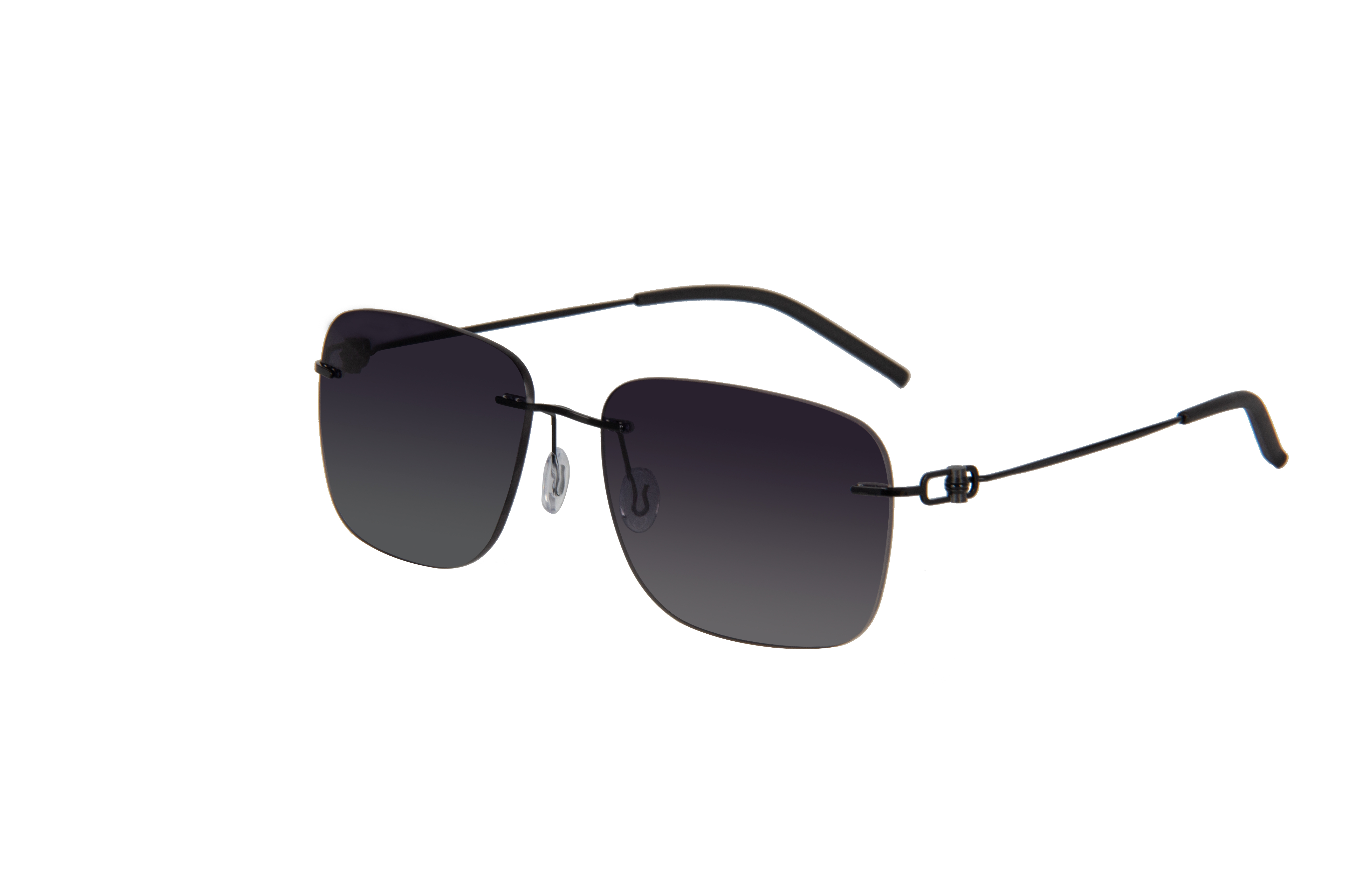 ROMONIS Borderless Sunglasses UV Protection Fashion Nylon Polarized Sports Men and Women 66002