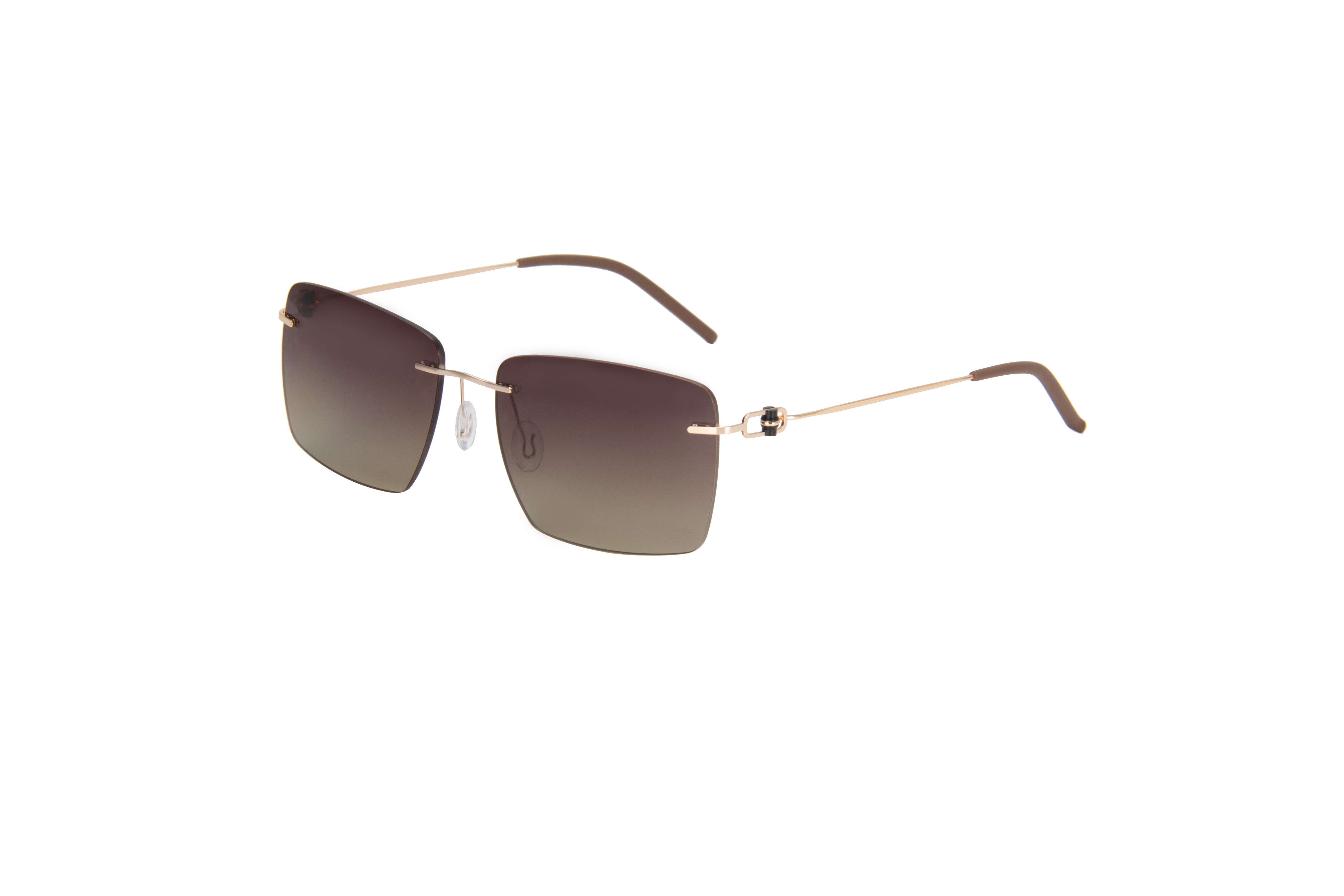 ROMONIS Borderless Sunglasses UV Protection Fashion Nylon Polarized Sports Sunglasses 66011