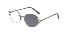 RIANOVA Photochromism nylon polarized Borderless sunglasses Fashion Accessories 6064