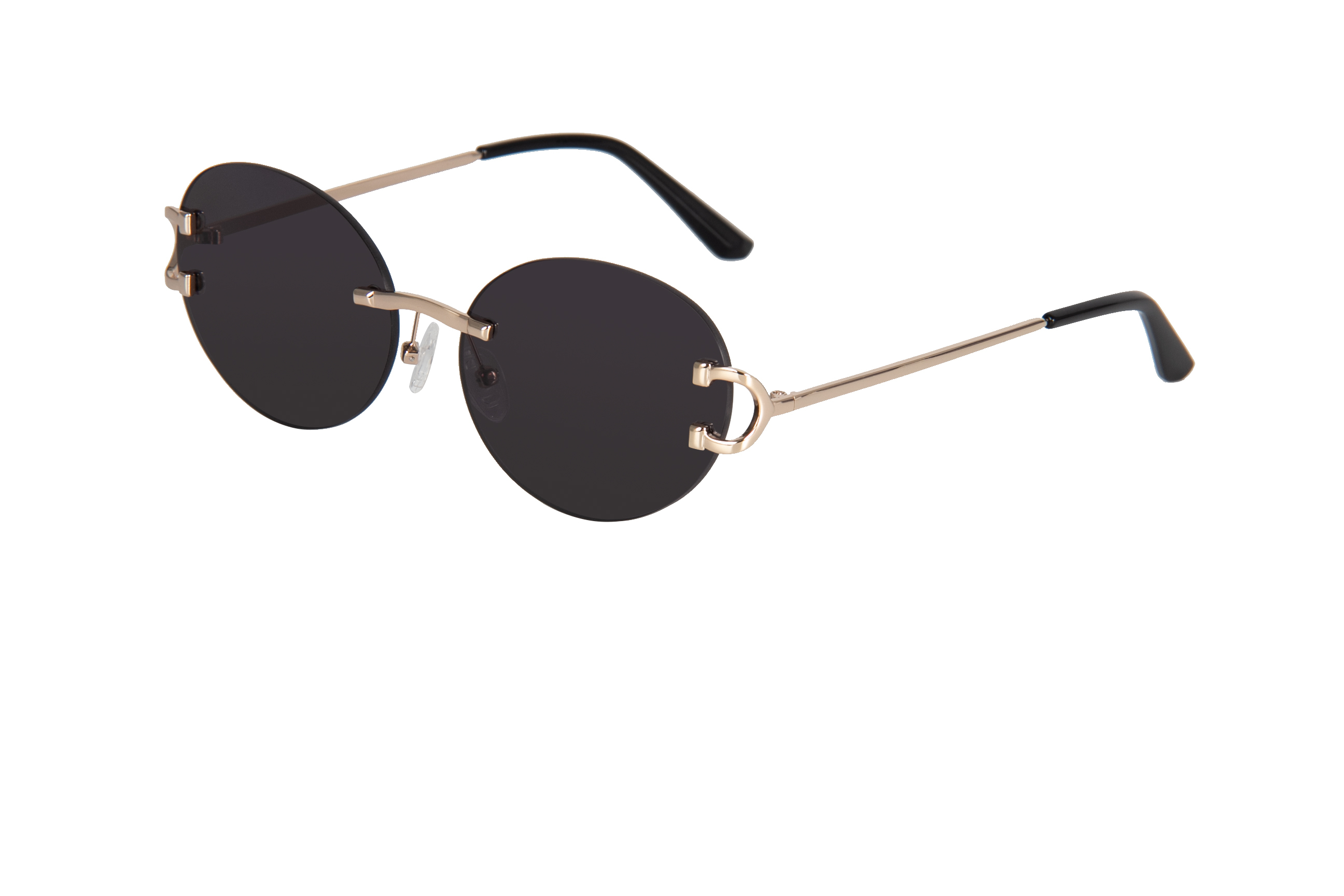 RIANOVA Photochromism nylon polarized Borderless sunglasses Fashion Accessories 6064