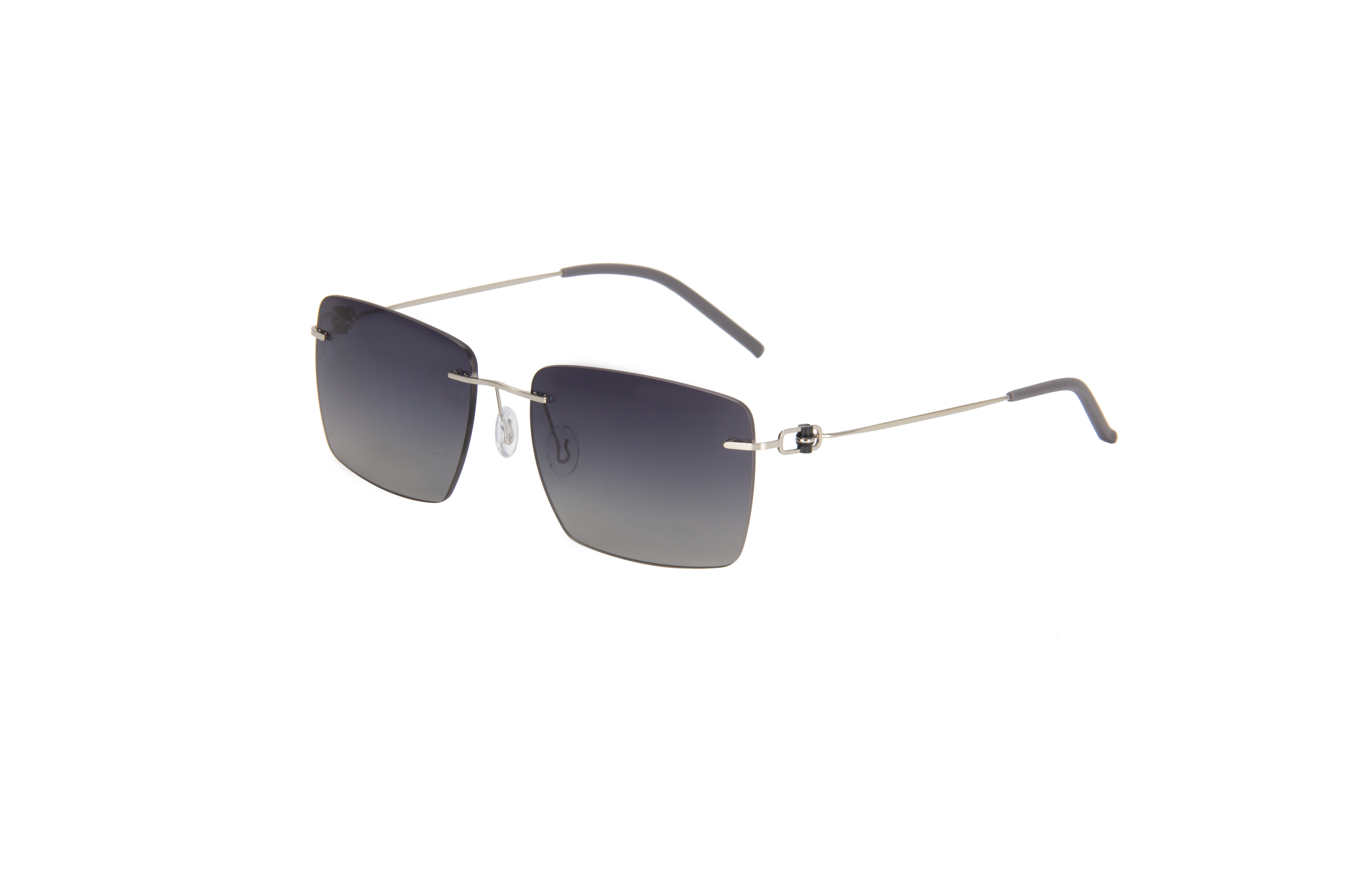 ROMONIS Borderless Sunglasses UV Protection Fashion Nylon Polarized Sports Sunglasses 66011